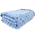 Soft Fluffy Pet Blanket Cute Dot Pattern Cozy Warm Blanket for Cat Dogs Bed Small Large Dogs Mat Cover Pet Supplies